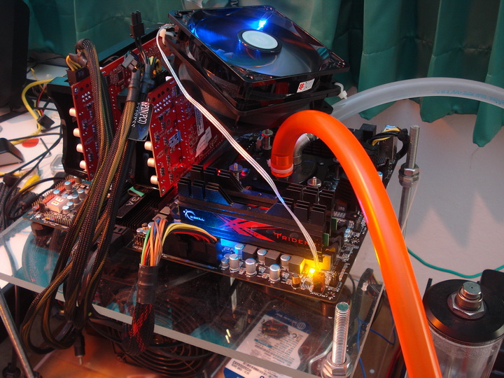 system2 story Palit Geforce GTX460 1024MB SLI Overclock Test