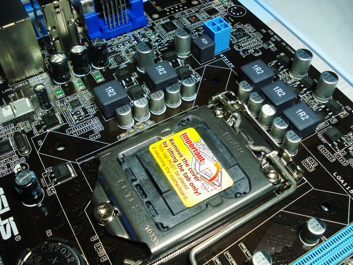 cpu control ASUS P7H55 M LX