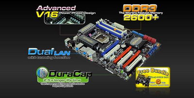 image002 คอมเซเว่นเปิดตัว ASRock P55 Deluxe ตอบรับการประมวลผลบนชิปเซต Intel P55
