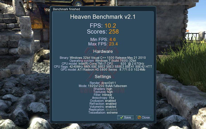 08 df ASUS EAH5830 DirectCU HD 5830 1GB GDDR5 Review