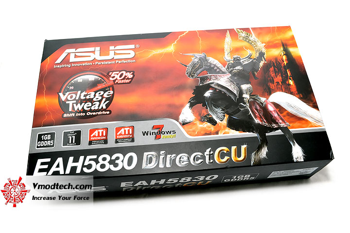 dsc 0061 ASUS EAH5830 DirectCU HD 5830 1GB GDDR5 Review
