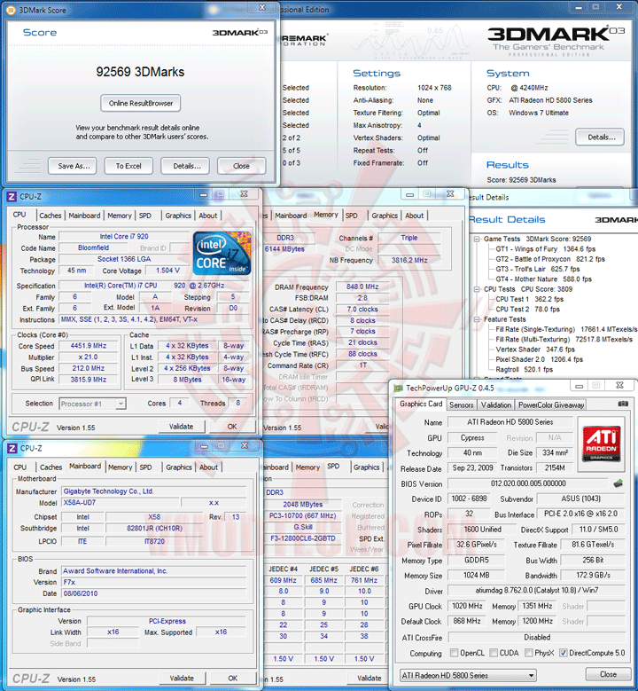 03 ov ASUS EAH5870 V2 HD 5870 1024MB DDR5 Review