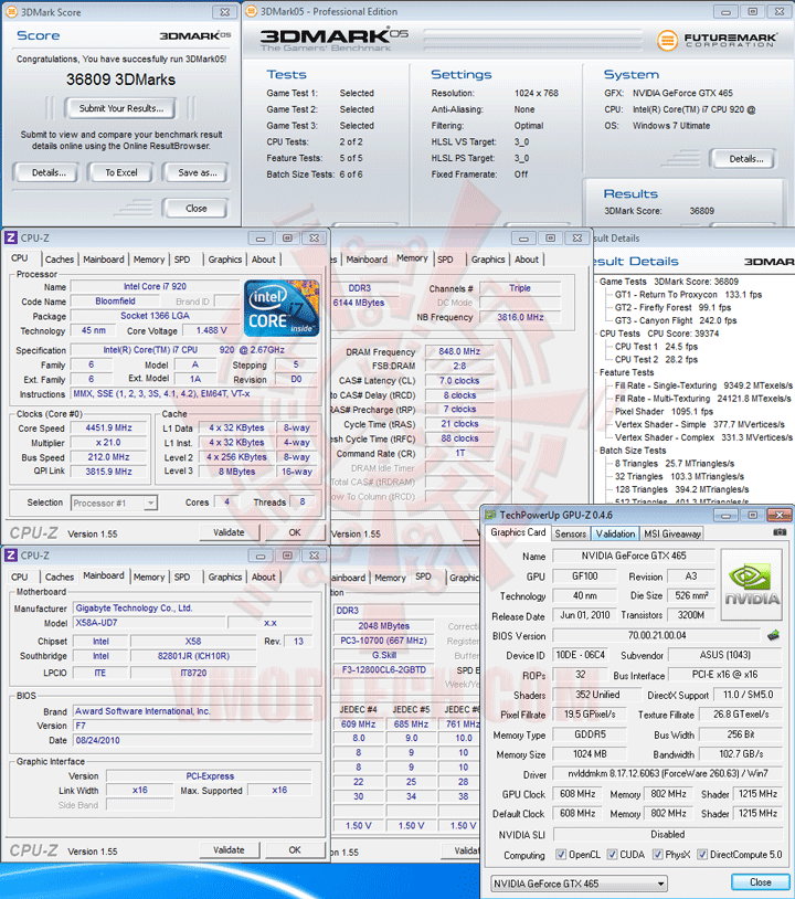 05 df ASUS ENGTX465 GeForce GTX 465 1GB GDDR5 Review