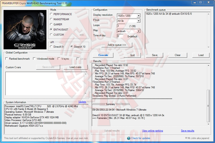 wh ov ASUS ENGTX465 GeForce GTX 465 1GB GDDR5 Review