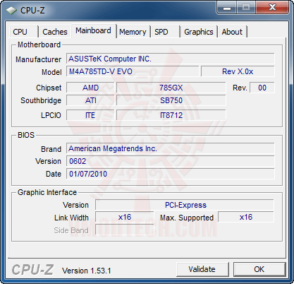 c3 ASUS M4A785TD V EVO Review