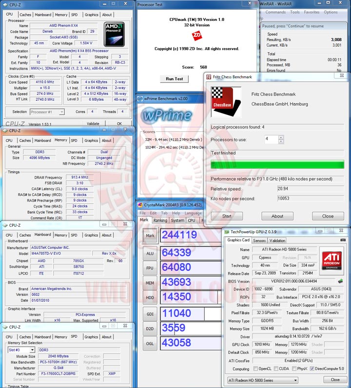 variety ASUS M4A785TD V EVO Review