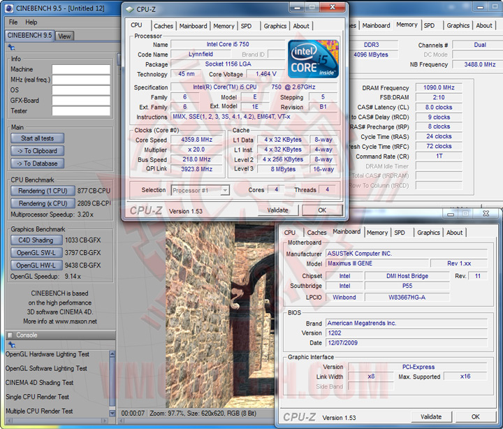 cb95 ASUS MAXIMUS III GENE :Review