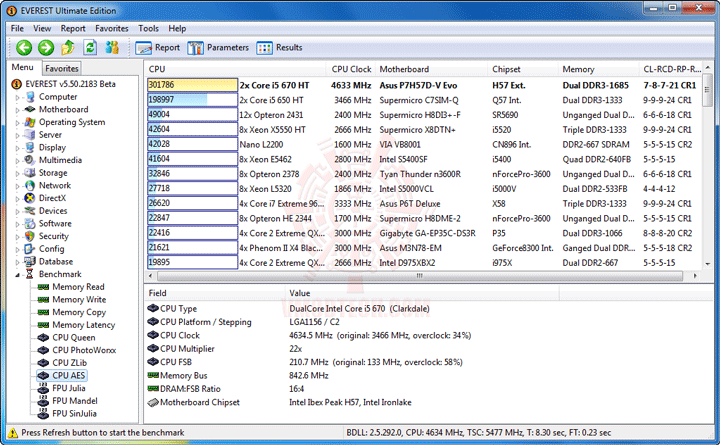 e5 ASUS P7H57D V EVO Motherboard Review