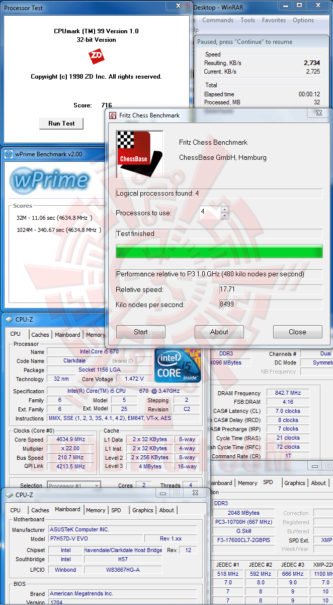 v ASUS P7H57D V EVO Motherboard Review