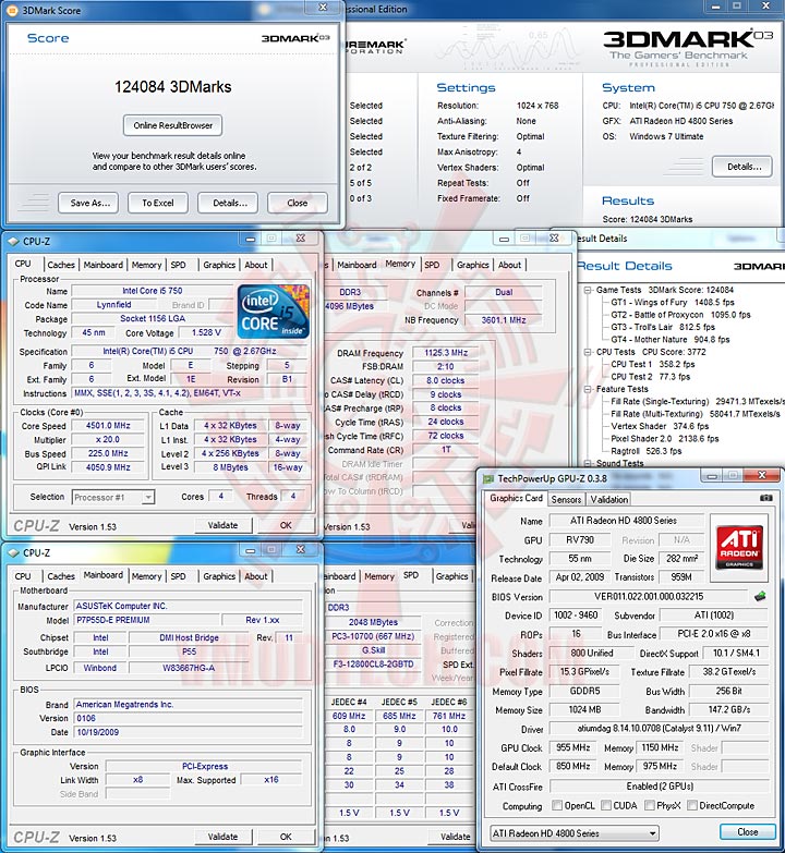 03 ASUS P7P55D E Premium : Review