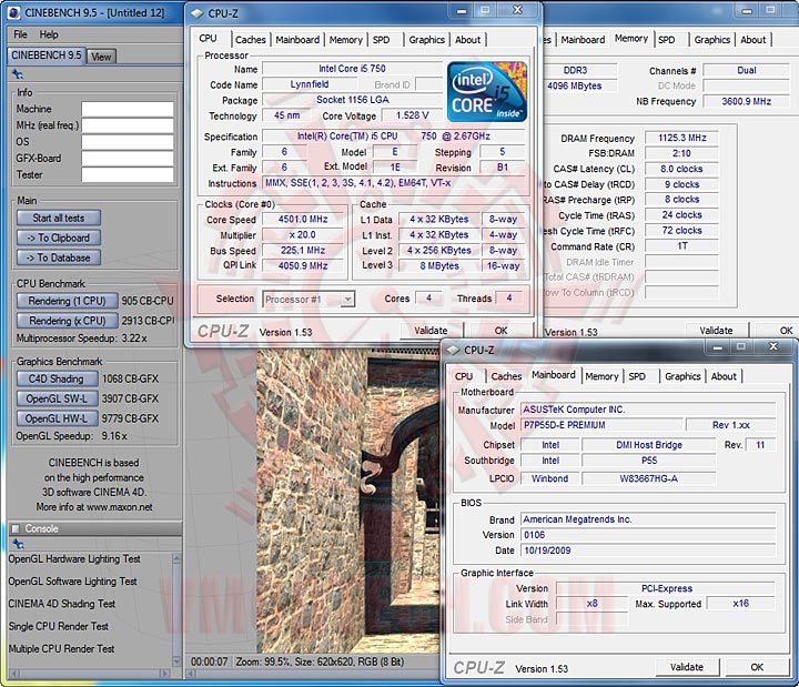 cb95 ASUS P7P55D E Premium : Review