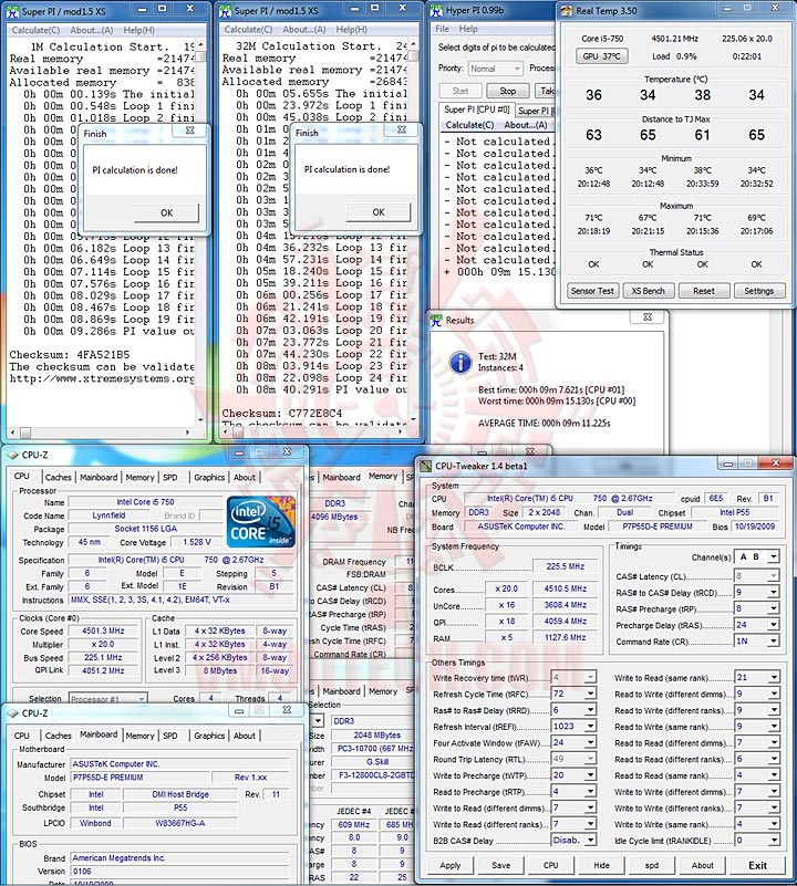spi 4501 1 ASUS P7P55D E Premium : Review