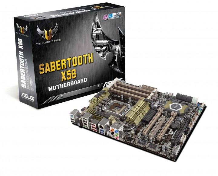 1 1 720x583 อัสซุส ส่งมาเธอร์บอร์ดซีรี่ย์ใหม่ SABERTOOTH X58 ทางเลือกใหม่ของประสิทธิภาพ ที่เน้นความทนทาน มาตรฐานเดียวกับทางทหาร (Military Standard)