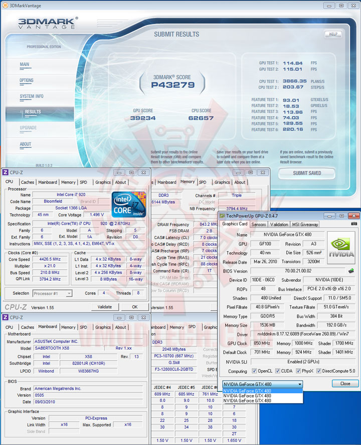 07p31 ASUS SABERTOOTH X58 Motherboard Review
