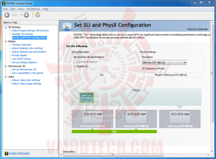 sli2way d ASUS SABERTOOTH X58 Motherboard Review