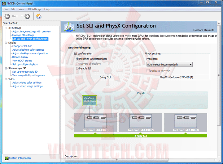 sli3way ASUS SABERTOOTH X58 Motherboard Review