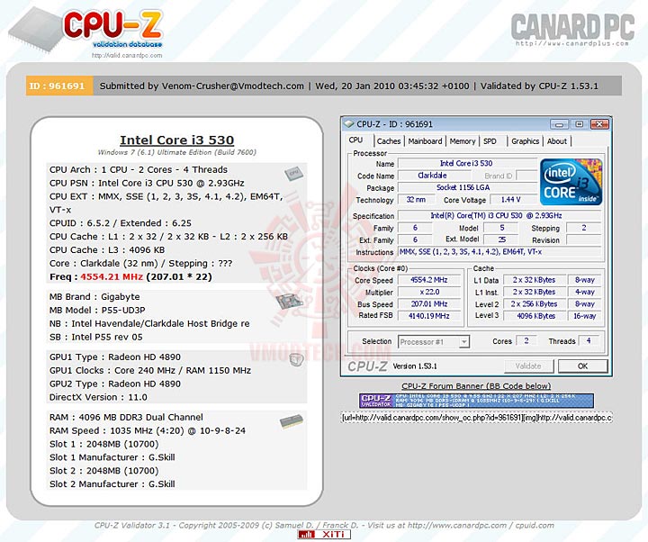 validate Core i3 & Core i5 32nm with DDR2000+??