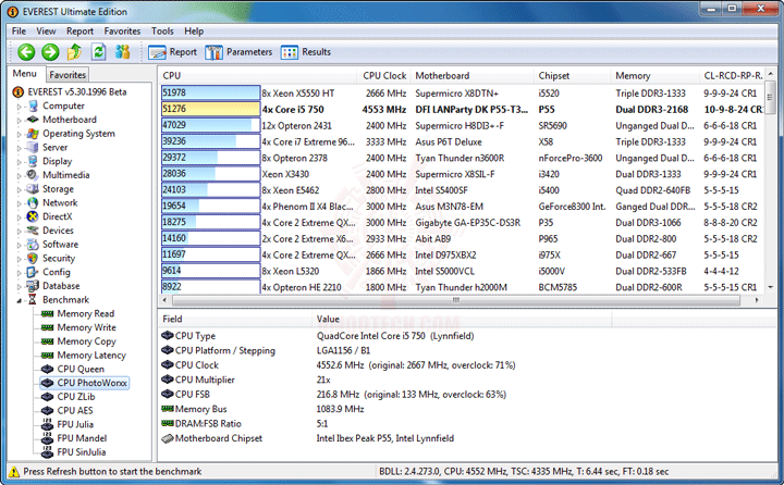 ev3 DFI DK P55 T3eH9 Review Return