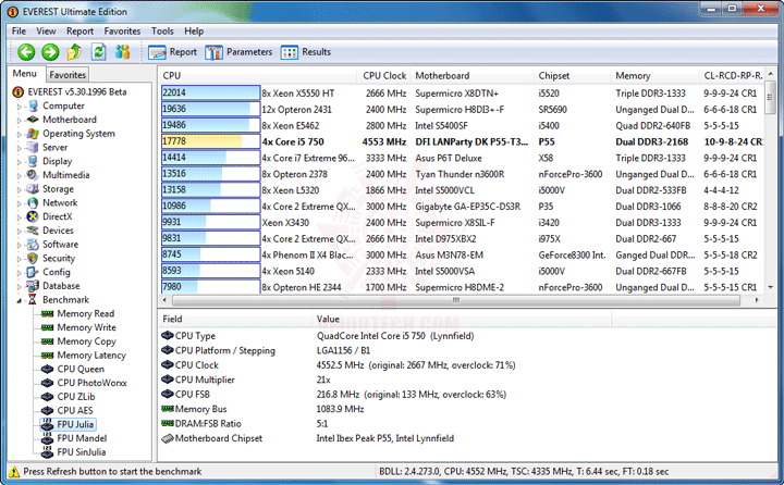 ev6 DFI DK P55 T3eH9 Review Return