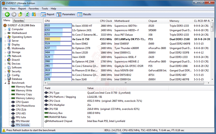 ev8 DFI DK P55 T3eH9 Review Return