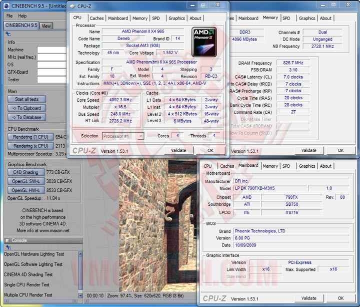 cb95 DFI LANPARTY DK 790FXB M3H5 +965 BE Rev.C3 Full Review