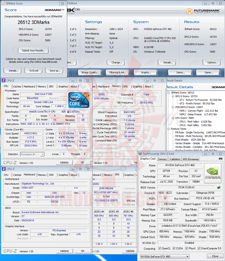 06 oc ECS BLACK GeForce GTX 460 1024MB GDDR5 Review