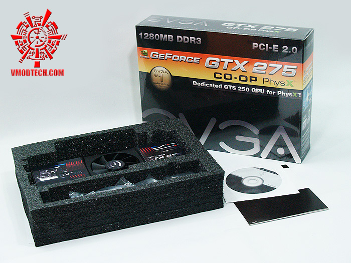 pc100082 EVGA Geforce GTX 275 CO OP PhysX Edition