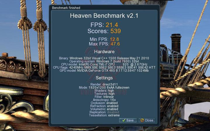 08 ov EVGA GeForce GTX 460 SuperClocked 1024MB GDDR5 Review