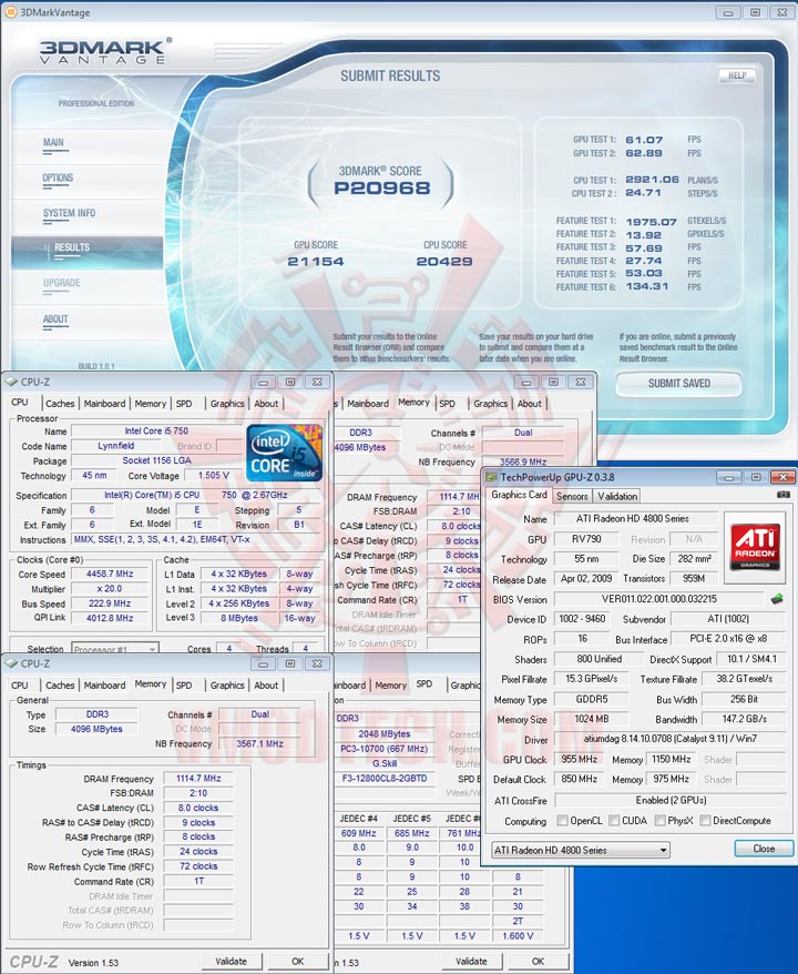 07 EVGA P55 FTW 200 : Review