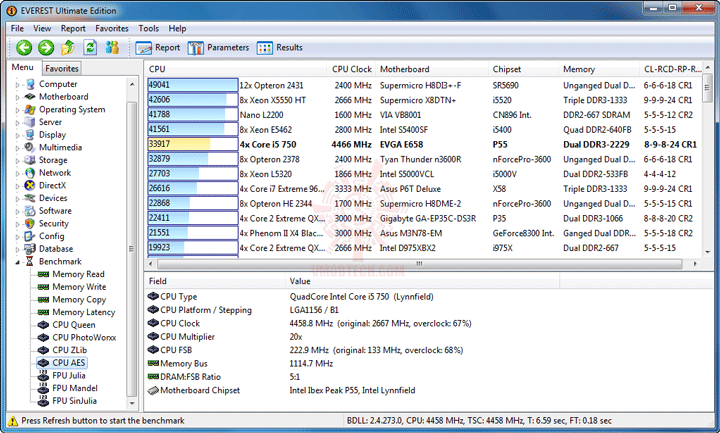 ev5 EVGA P55 FTW 200 : Review