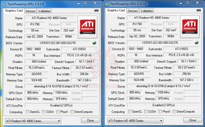 gpu z EVGA P55 FTW 200 : Review