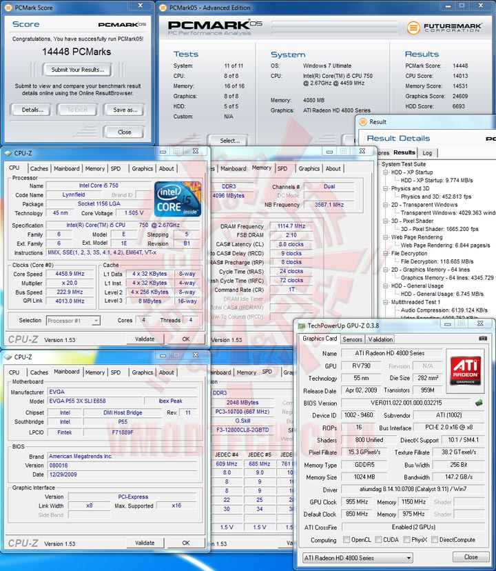 pcm05 EVGA P55 FTW 200 : Review