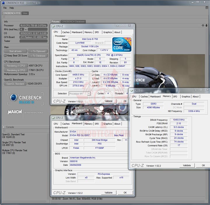 cbr10 EVGA P55 FTW : REVIEW