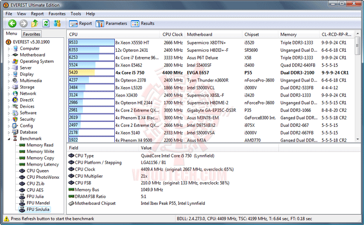 everest07 EVGA P55 FTW : REVIEW