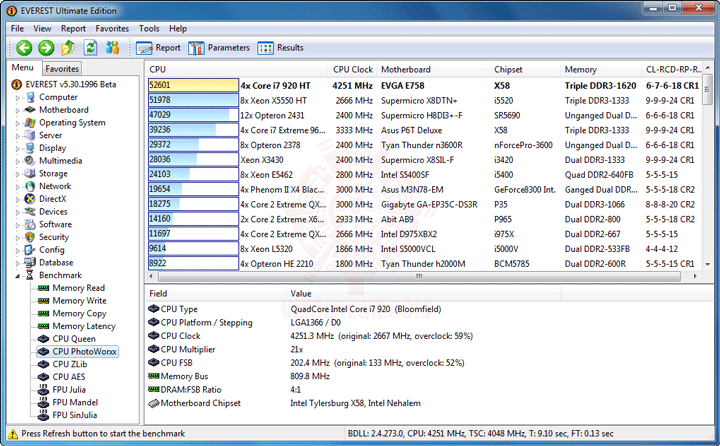 ev3 EVGA X58 3X SLI : Review