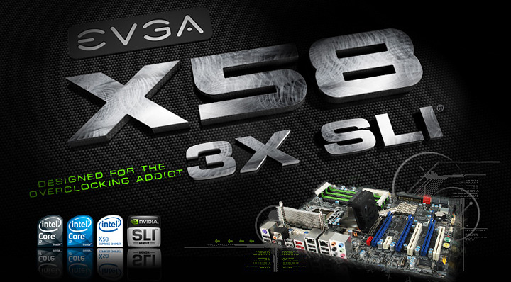 header EVGA X58 3X SLI : Review