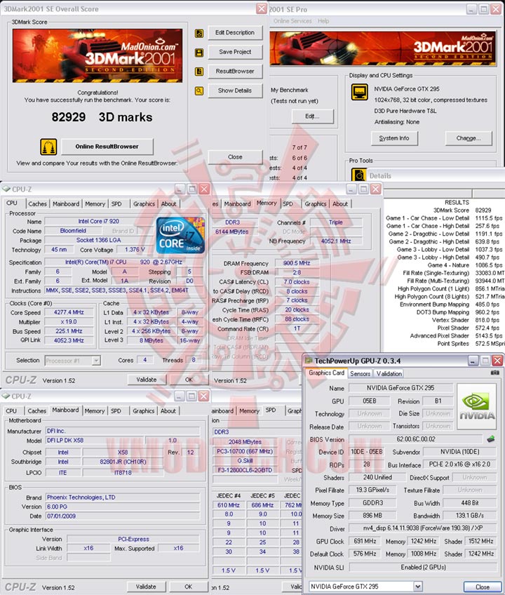01 oc GALAXY GeForce GTX 295 single PCB