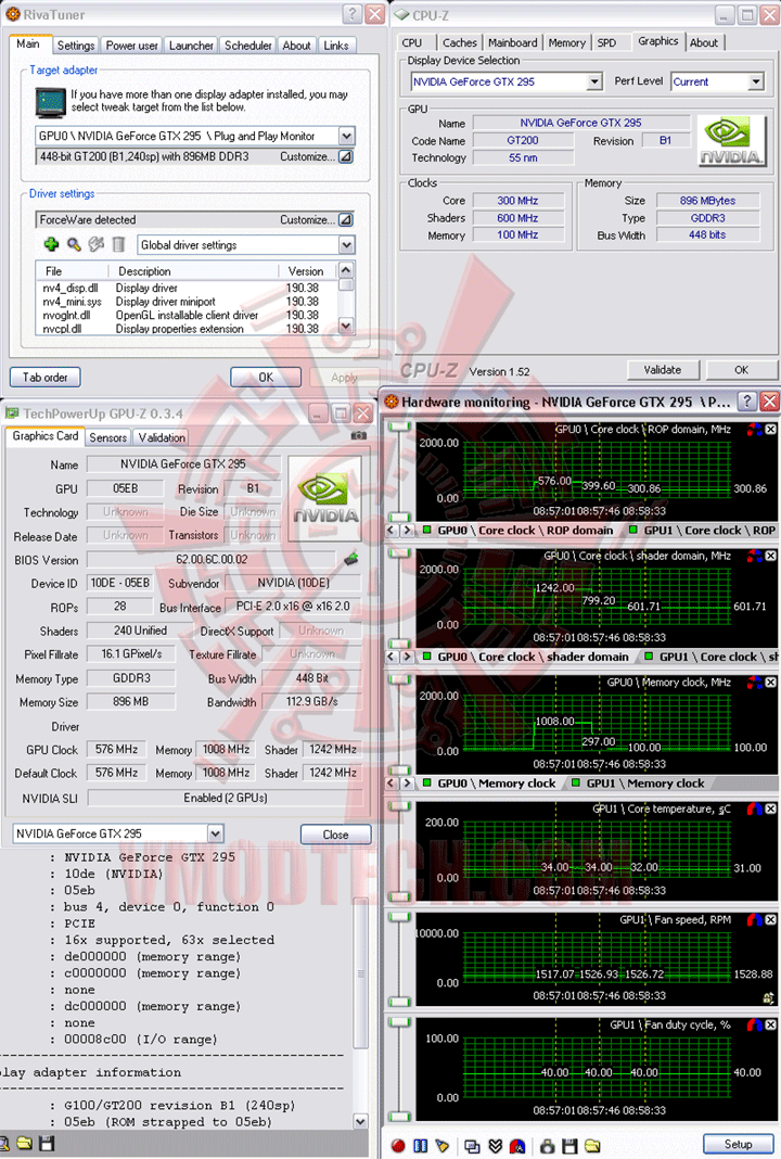 detail1 GALAXY GeForce GTX 295 single PCB