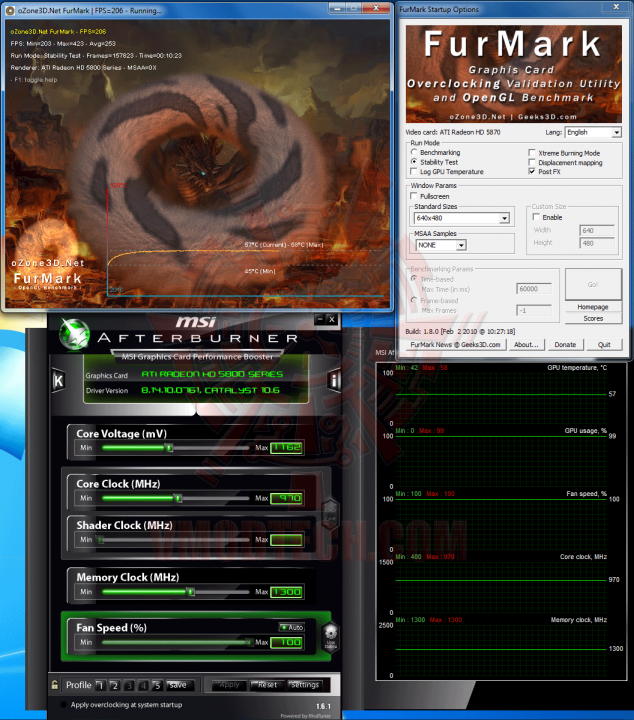 stock fanfull100 defaultvoltage 970 58c 634x720 GELID ICY VISION VGA Cooler Review