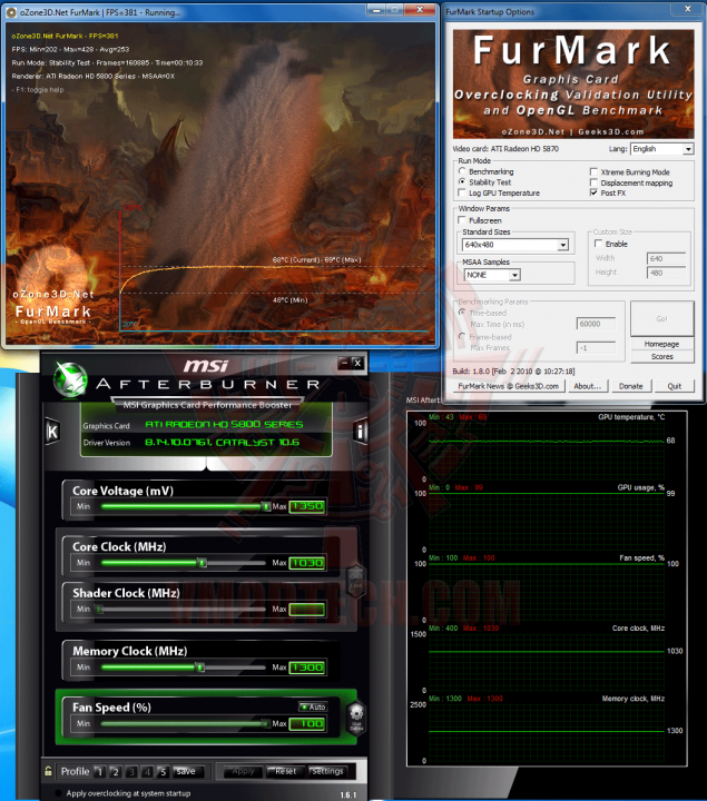 stock fanfull100 fullvoltage1350mv 1030 69c 635x720 GELID ICY VISION VGA Cooler Review