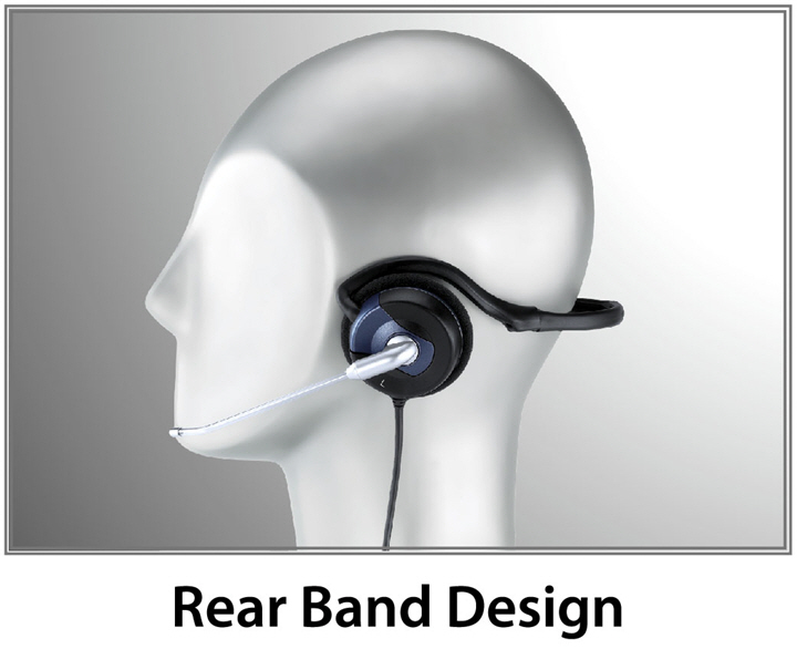 hs 300n 3 Genius HS 300N หูฟัง rear band สำหรับนักแชทออนไลน์