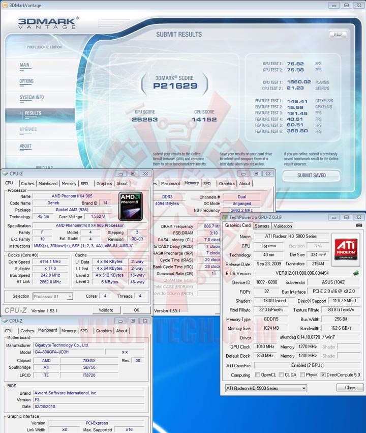 07 GIGABYTE GA 890GPA UD3H AMD 890GX Chipset Review