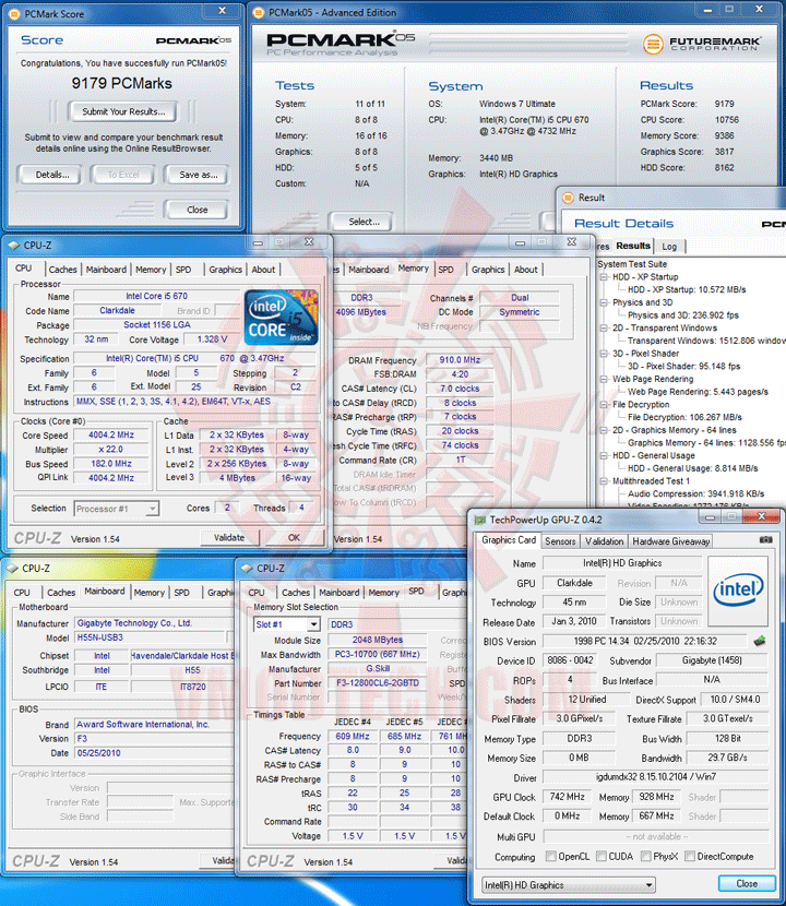 pc05 GIGABYTE GA H55N USB3 Mini ITX Motherboard Review