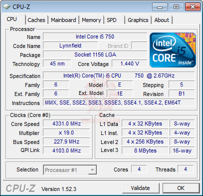 cpuz1 GIGABYTE GA P55A UD3P Full Benchmark Review