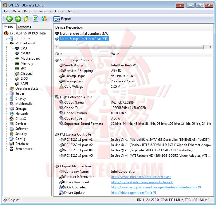 ereport3 GIGABYTE GA P55A UD3P Full Benchmark Review