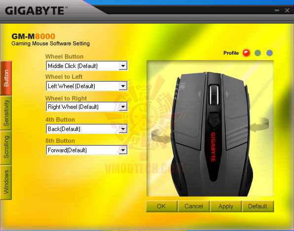 2 GIGABYTE GM M8000 GHOST Gaming Mouse