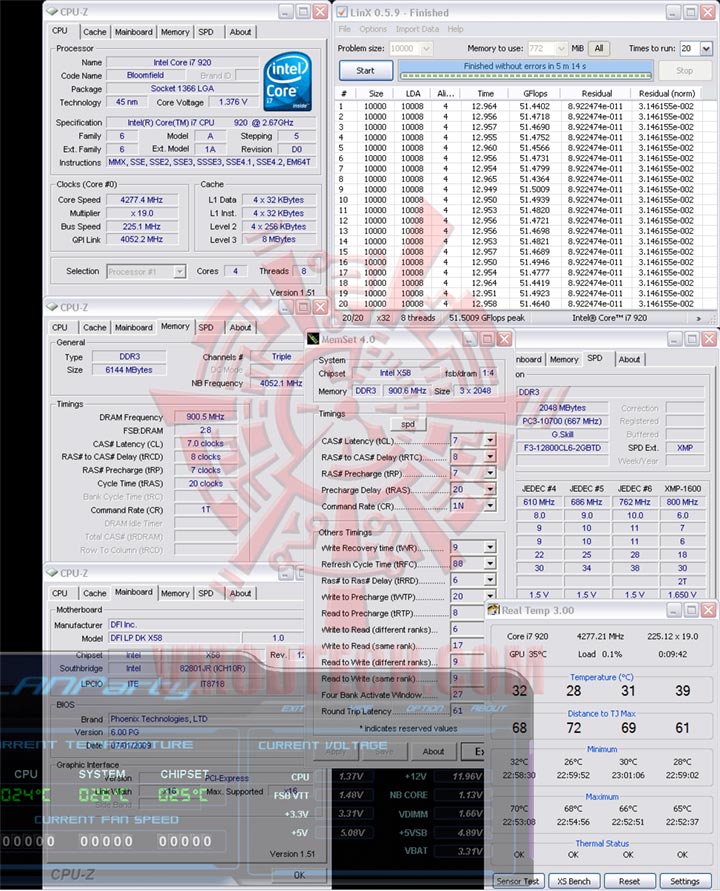 linx 225 GALAXY GeForce GTX 295 single PCB