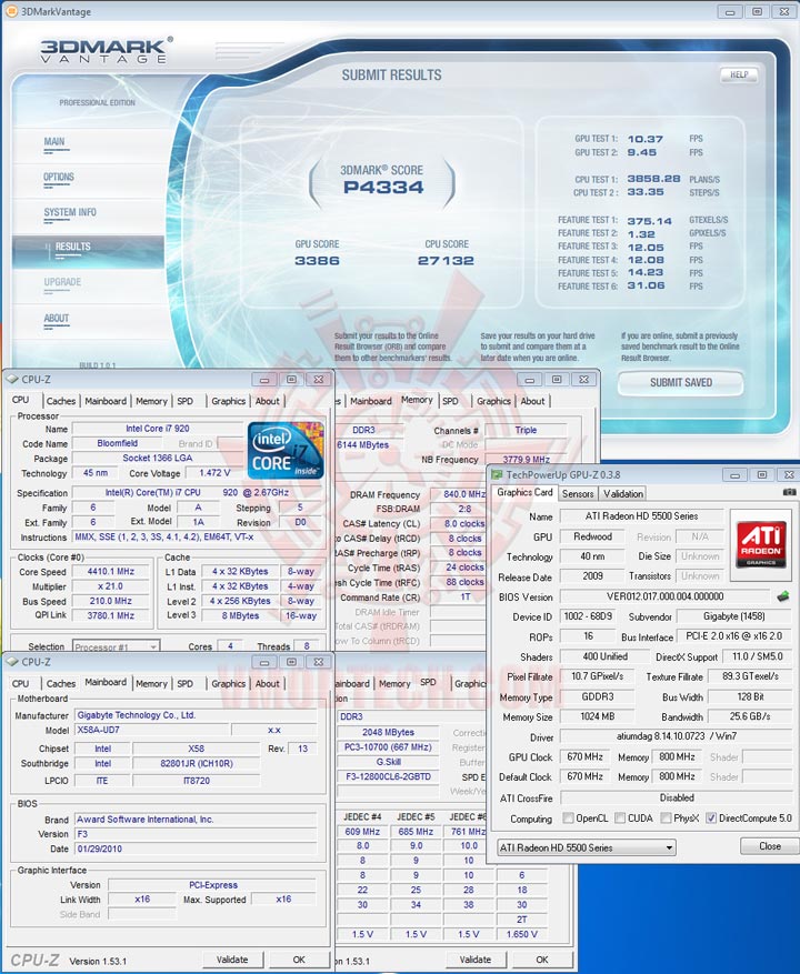07 d GIGABYTE Radeon HD 5570 1GB DDR3 CrossfireX Review