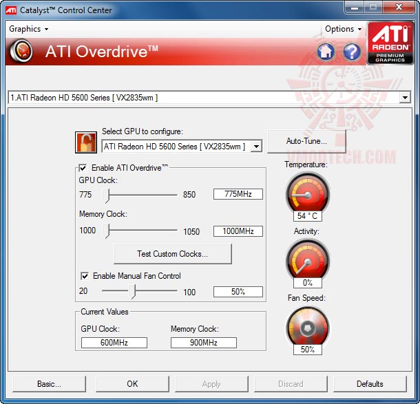 overdrive HIS Radeon HD 5670 IceQ 512MB GDDR5 CrossfireX Review