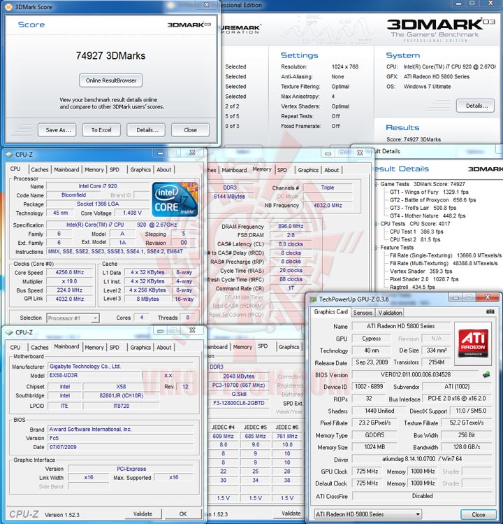 03 HIS Radeon HD 5850 1GB GDDR5 CrossfireX First Review